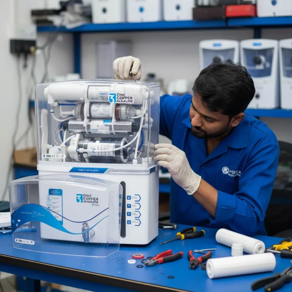 RO purifier service in Kanpur with 90-minute doorstep visit at ₹190